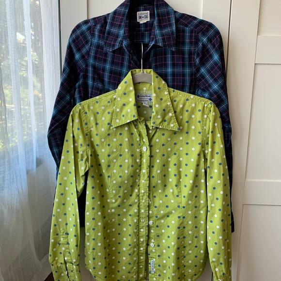 3 Fitted button down shirts Converse Lucky Brand Aeropostale size M - Picture 8 of 10
